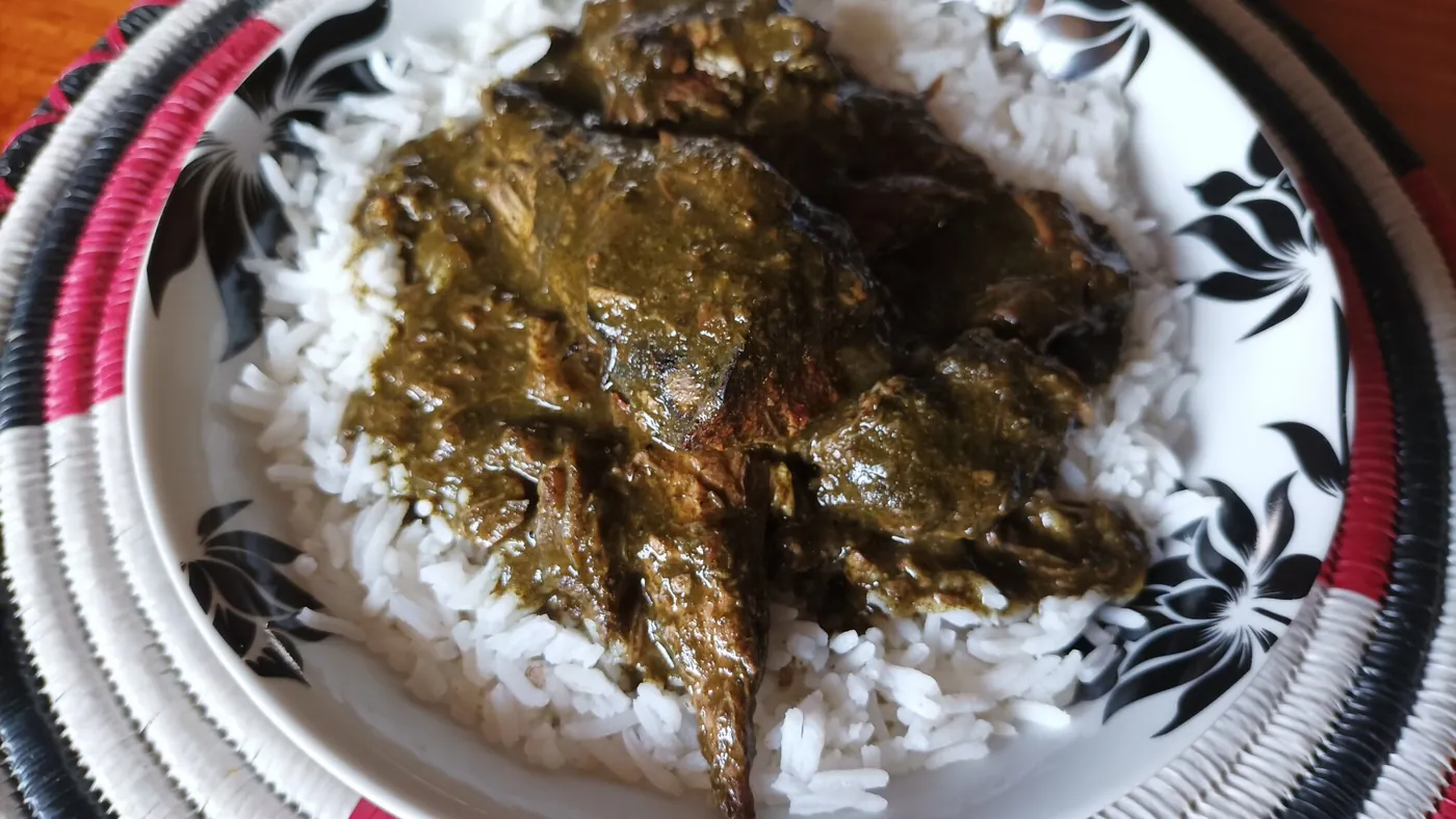 Riz sauce fakou